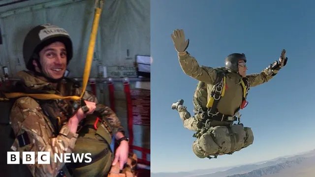 RAF veteran becomes paralyzed after horrific parachute training accident