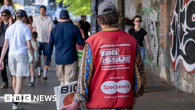 Big Issue vendors face severe sales drop due to extreme heat
