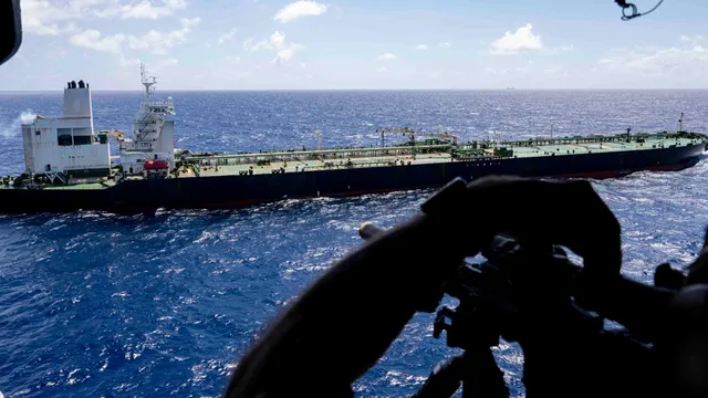 US military intercepts sanctioned Venezuelan oil tanker in Indian Ocean