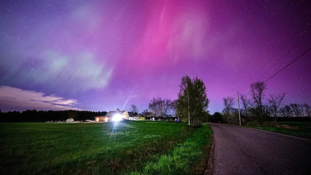 Geomagnetic storms make northern lights visible across multiple U.S. states