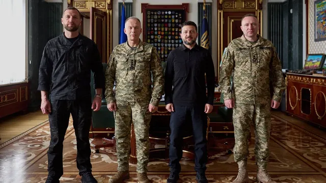 Ukrainian military welcomes Mykhailo Drapatyi as new commander-in-chief