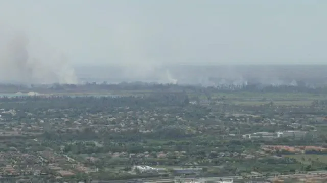 Miami-Dade brush fire surpasses Palisades Fire in size
