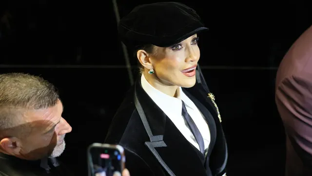 Jennifer Lopez attends Dolce & Gabbana Spring Summer 2027 runway show in Milan