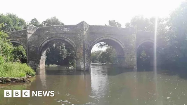 Devon bridges protected from flood damage by steel reinforcements