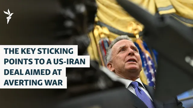 Trump says Iran is negotiating seriously with the U.S