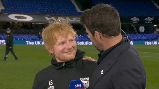 Ed Sheeran apologises for live interview interruption