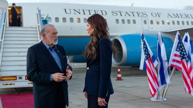 Kristi Noem honors fallen Israeli staffers during her visit to Israel