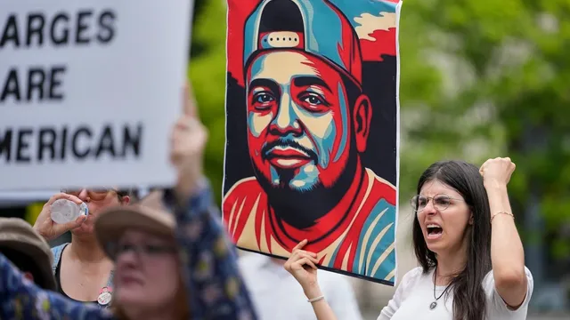 Kilmar Abrego Garcia faces trial while immigration officials plan his third country deportation