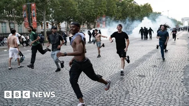 780 arrested after PSG's Champions League victory sparks chaos in France