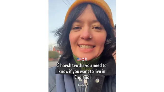 American woman shares harsh truths about moving to England