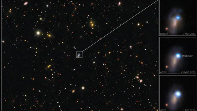 Telescopes capture unprecedented details of supernova explosion