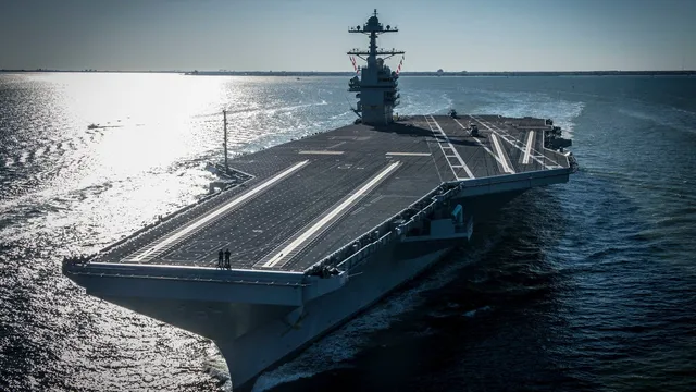 USS Gerald R. Ford heads to Middle East amid rising tensions with Iran