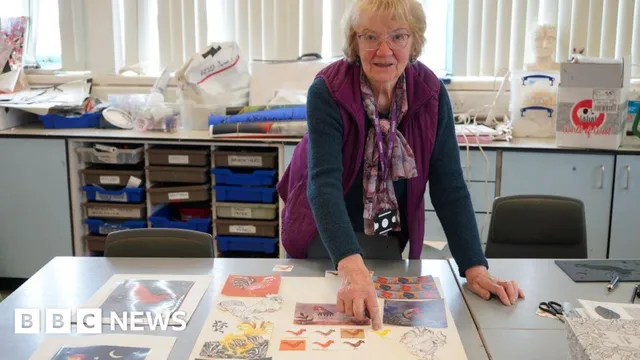 84-Year-Old Student Excels in Art