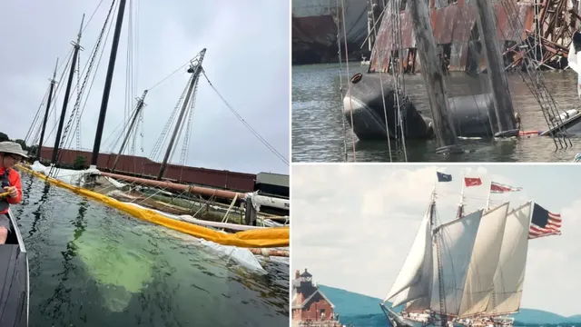 Sunken historic ships in NYC likely to be scrapped as garbage