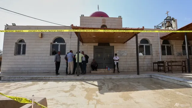 Gunmen kill at least seven in church shooting in southern Jordan