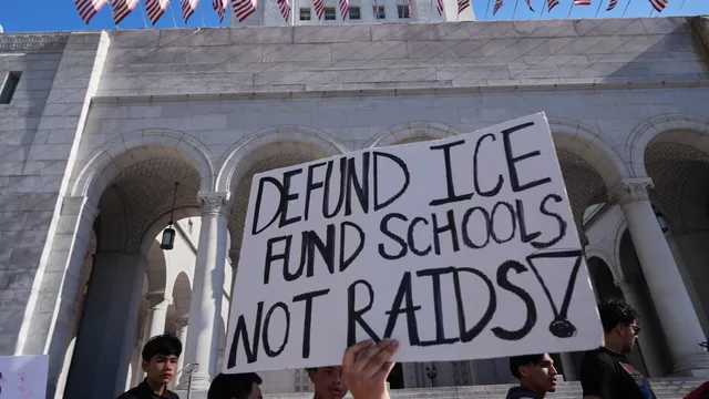 Students face suspensions after protesting ICE at Virginia high school