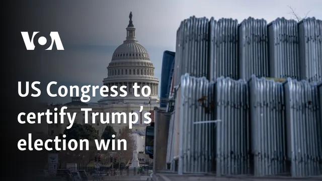 Congress to certify Trump’s election victory amidst protests