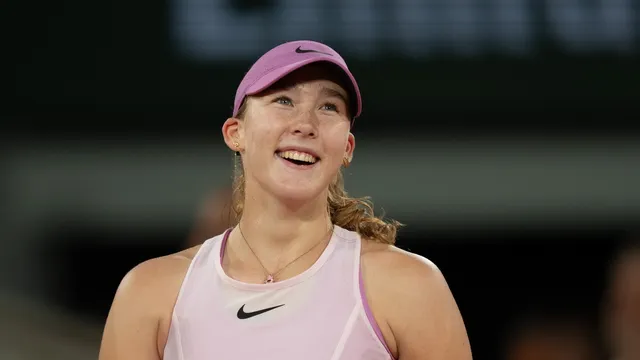 Mirra Andreeva reaches her first Grand Slam final at the French Open