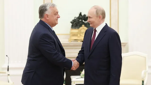 Eurozone ministers meet amid Hungary’s stance on Putin
