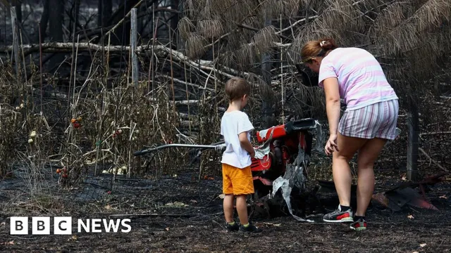 Wildfires uncover World War II munitions in France