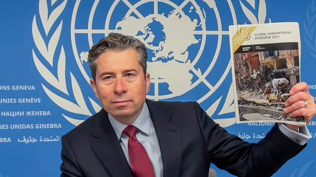 Russian drone strikes UN humanitarian vehicle in Ukraine