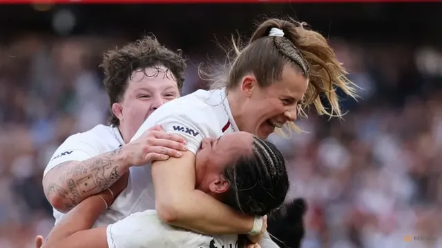 England beat New Zealand 26-19 with last-minute try in WXV Global Series at Twickenham