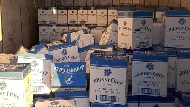 Police uncover £70,000 whisky heist in back of lorry
