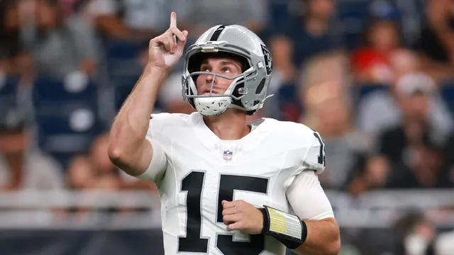 Raiders rookie Fernando Mendoza throws pick-six in preseason loss to Texans