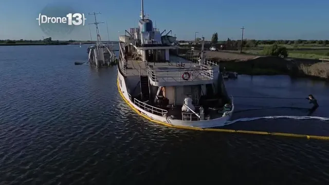 Stockton moves to remove hazardous Aurora ship from Delta