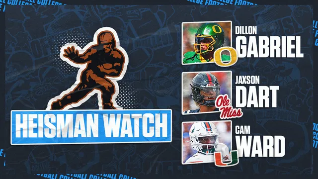 Heisman Watch 2024: Gabriel, Dart, and Ward Lead the Race