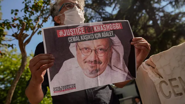 Hanan Khashoggi demands accountability for her husband's murder
