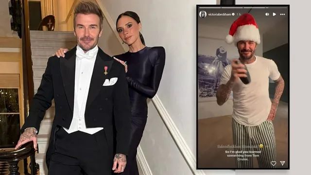 Victoria and David Beckham's Christmas post sparks holiday cheer and debate