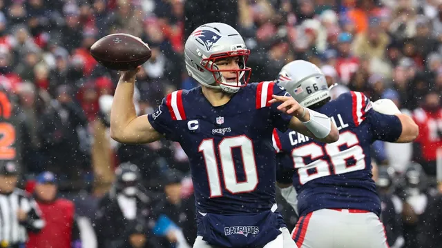 Drake Maye and Matthew Stafford lead the race for NFL MVP award