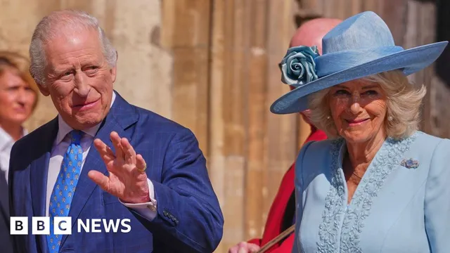 King Charles and Queen Camilla attend Easter service amid family tensions