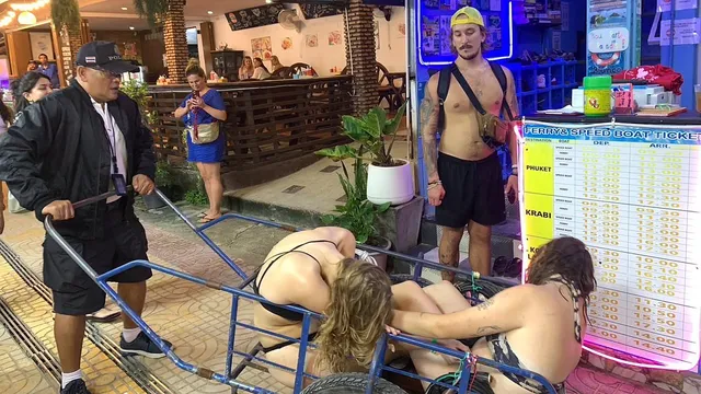 Tourists helped by police after night of heavy drinking in Thailand