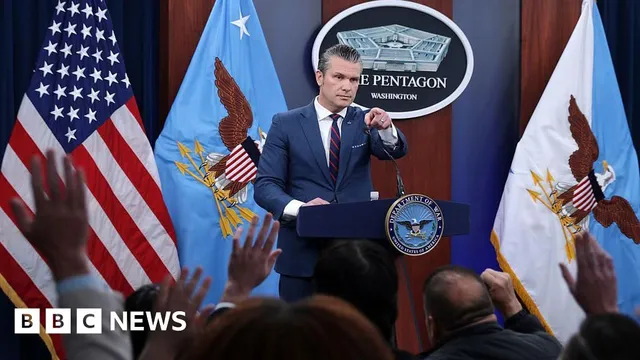 Pete Hegseth leads aggressive military actions against Iran