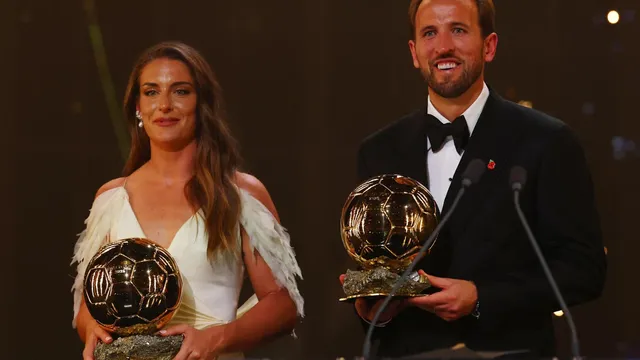 Harry Kane and Alexia Putellas win 2026 Ballon d'Or awards