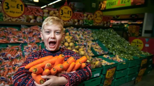 Free wonky carrots at Morrisons spark holiday excitement