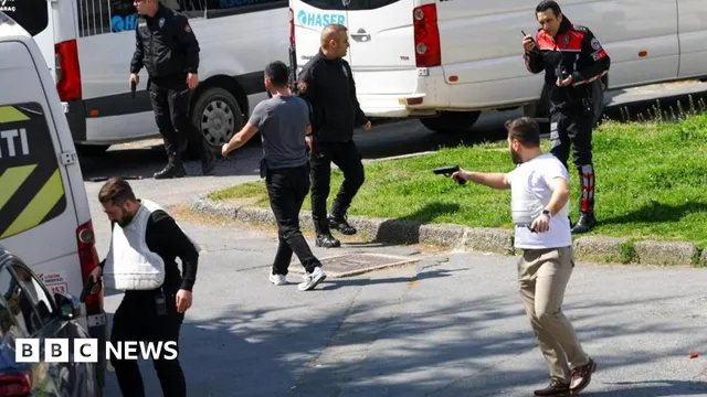 Gunman killed in daylight attack near Israeli consulate in Istanbul