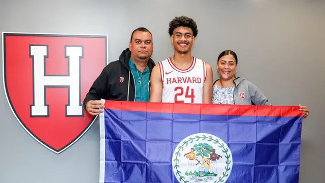 Belize's Douglas Langford commits to Harvard for basketball