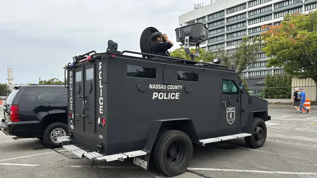 False reports of explosives near Trump rally in Long Island