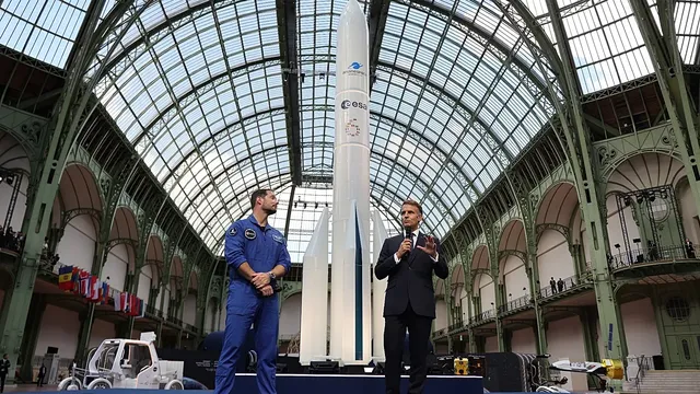 Macron and von der Leyen urge stronger European space capabilities