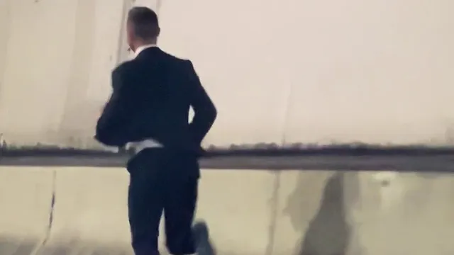 Man in suit caught committing bizarre act in Burnley Tunnel