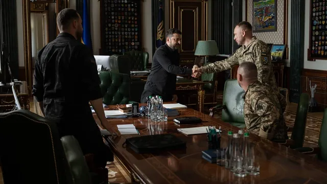 Ukrainian military welcomes Mykhailo Drapatyi as new commander-in-chief