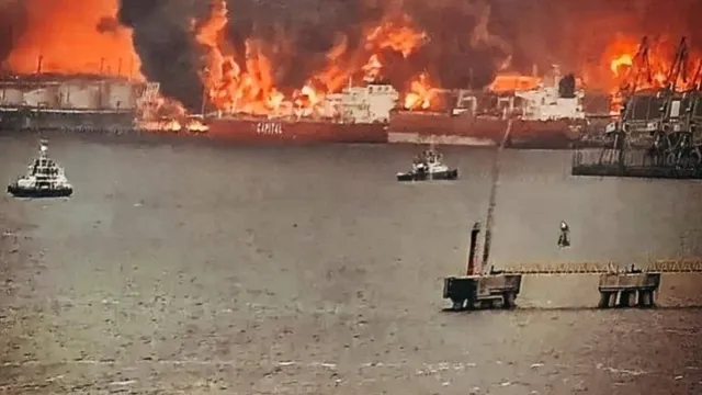 Ukrainian drone strikes devastate Russian oil export capabilities