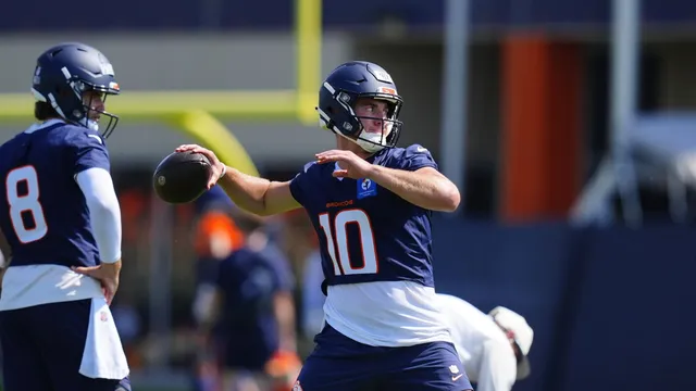 Bo Nix awaits decision on preseason debut against Falcons