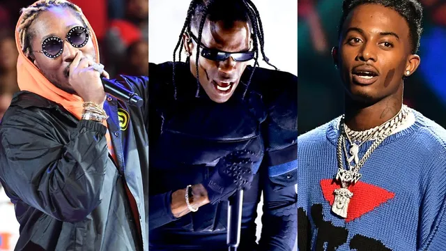 Future and Travis Scott face off at the controversial Rolling Loud festival in Florida