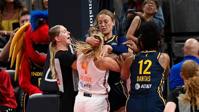 Caitlin Clark faces brutal treatment from Connecticut Sun players in heated WNBA clash