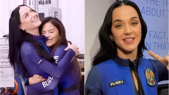 Katy Perry and Gayle King make history by launching into space with all-female crew