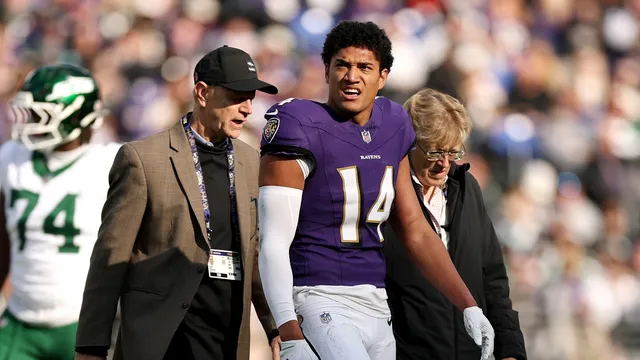Kyle Hamilton avoids serious injury, but his status for Thursday is uncertain
